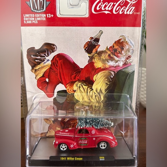 New M2 Machines Coca-Cola 1941 Willys Coupe - Picture 2 of 3